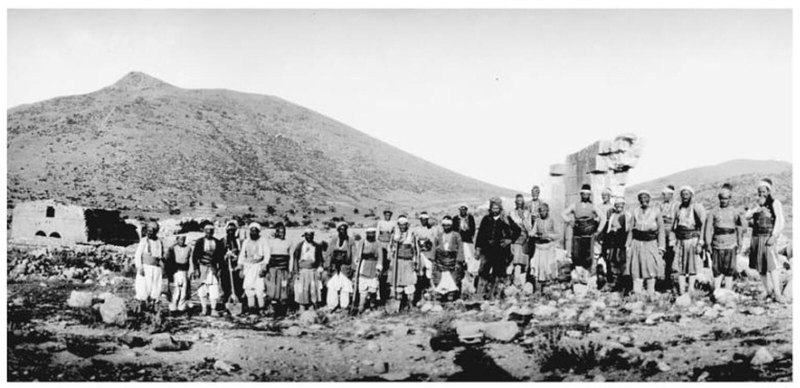 کاوش گرترود بل در مادن‌شهیر
