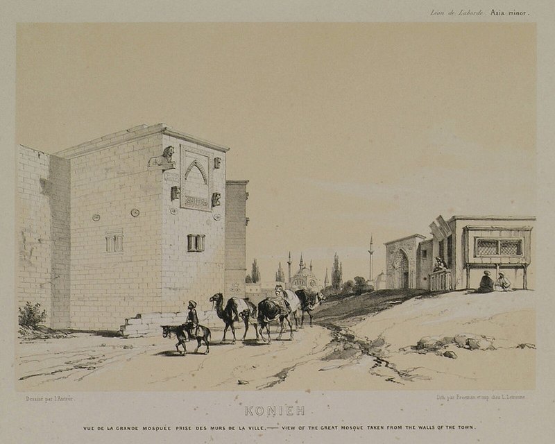 مسجد جامع از فراز باروی شهر