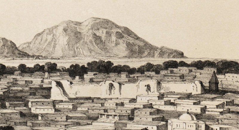 ارگ قونیه از سمت شرق