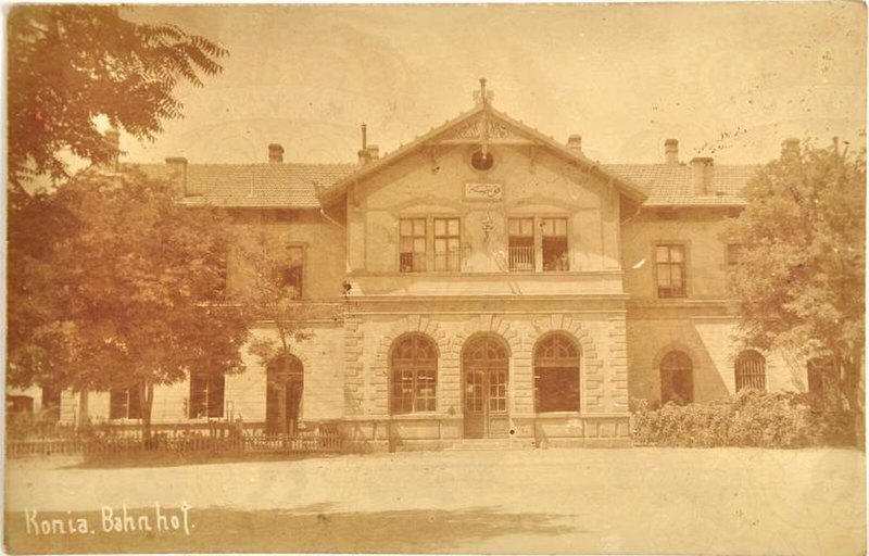 ایستگاه قونیه، ۴ مارس ۱۹۱۷